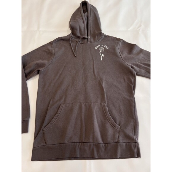 Disney Sz M Our Universe Beauty and The Beast "Break The Spell" Grey Hoodie a - Picture 2 of 5